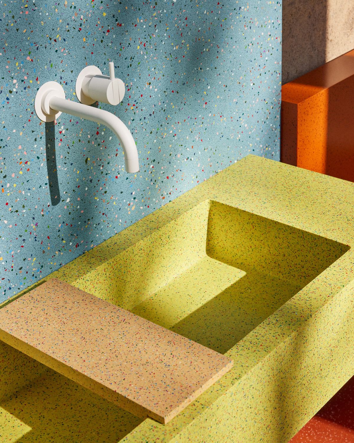 Durat’s Big Chip Energy: The Sustainable Solid Surface Solving the Terrazzo Problem