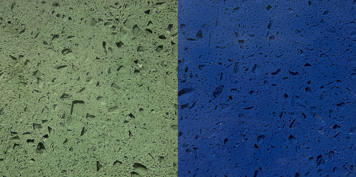 Ice, Ice, Maybe? New GEOS Recycled Glass Surfaces for Commercial Design