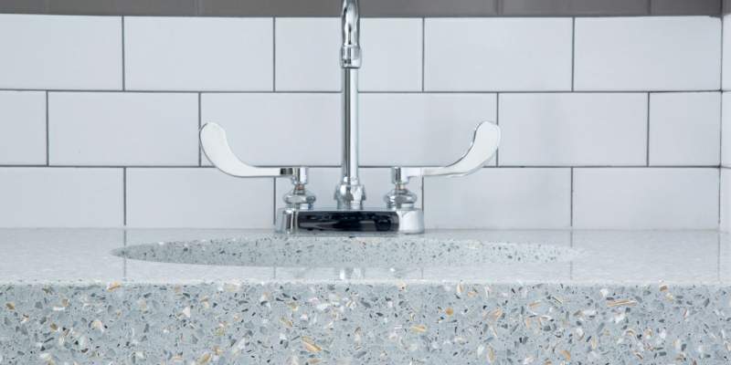 Icestone Recycled Glass Caragreen