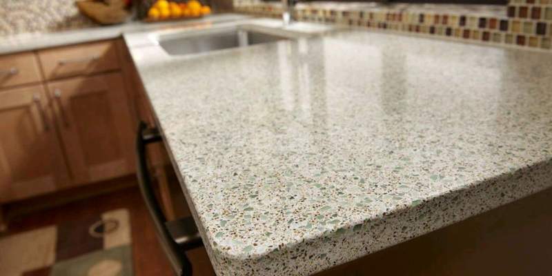 Icestone Recycled Glass Caragreen