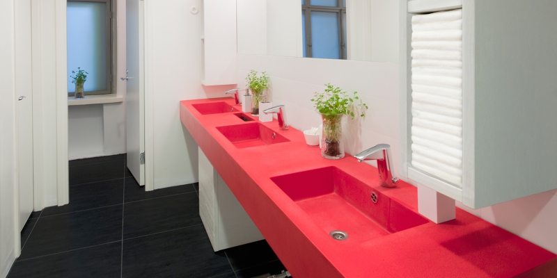 Durat Commercial Bathroom, Color 450
