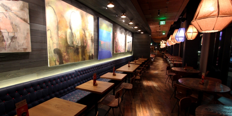 reSAWN Shou Sugi Ban Interior Cladding in a custom color