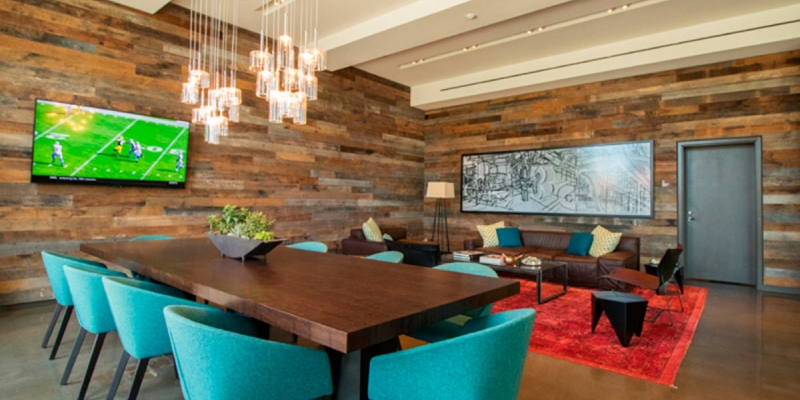 reSAWN Hardwood Commercial Reclaimed Barn Siding Cladding in Weatherworn