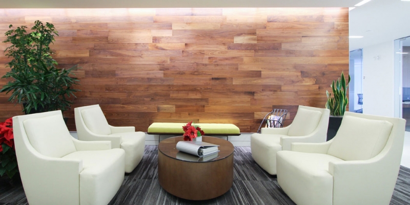 reSAWN Hardwood Commercial Black Walnut Cladding in Williamsport