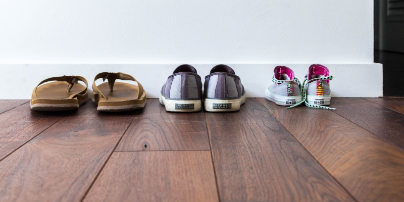 reSAWN Hardwood Residential Black Walnut Flooring in Bridgeport